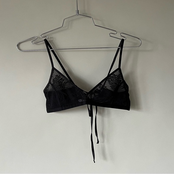 Savage X Fenty Black Lace Bra - Picture 2 of 5
